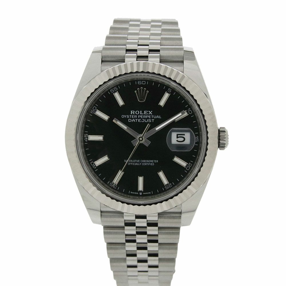 【予約会対象品】 ロレックス ROLEX 腕時計 メンズウォッチ デイトジャスト41 126334 ブラック 【お取り寄せ】