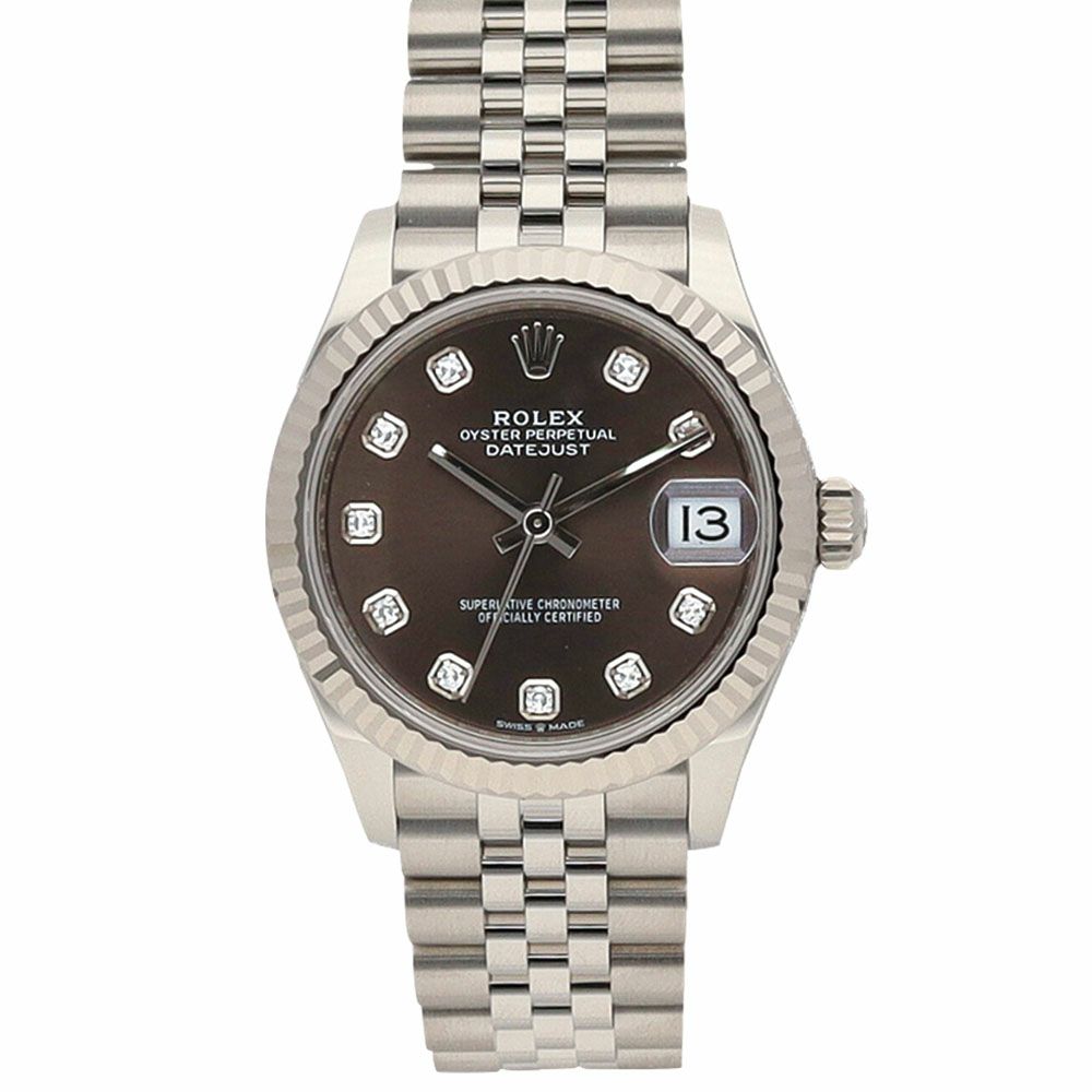 【予約会対象品】 ロレックス ROLEX 腕時計 レディースウォッチ デイトジャスト31 278274G グレー 【お取り寄せ】