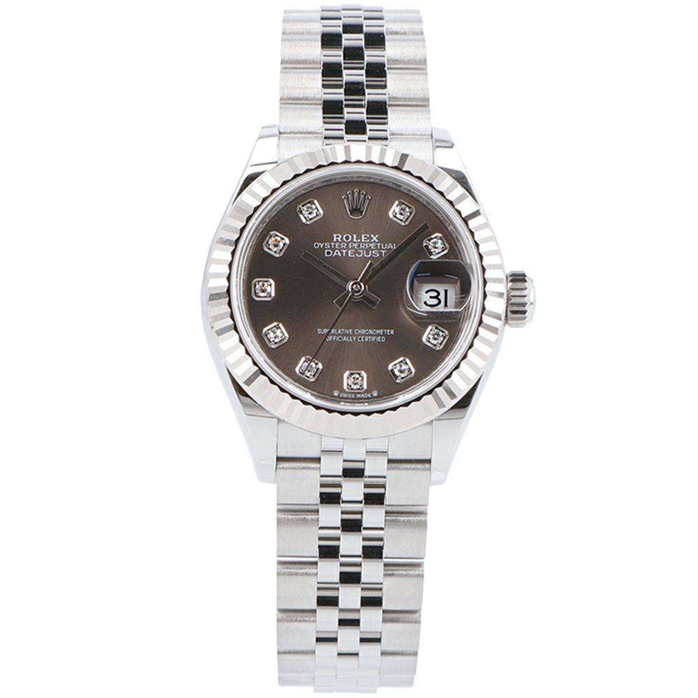 【予約会対象品】 ロレックス ROLEX 腕時計 レディースウォッチ デイトジャスト28 279174G グレー 【お取り寄せ】