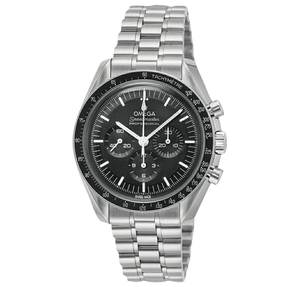 【予約会対象品】 オメガ OMEGA 腕時計 メンズウォッチ スピードマスター ムーンウォッチプロフェッショナル 310.30.42.50.01.001 ブラック 【お取り寄せ】