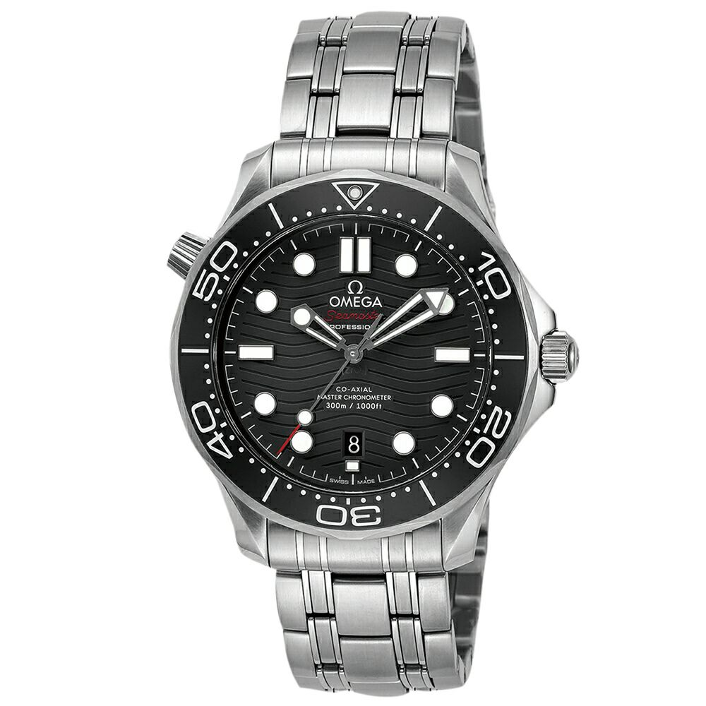 【予約会対象品】 オメガ OMEGA 腕時計 メンズウォッチ シーマスターダイバー 300M 210.30.42.20.01.001 ブラック 【お取り寄せ】