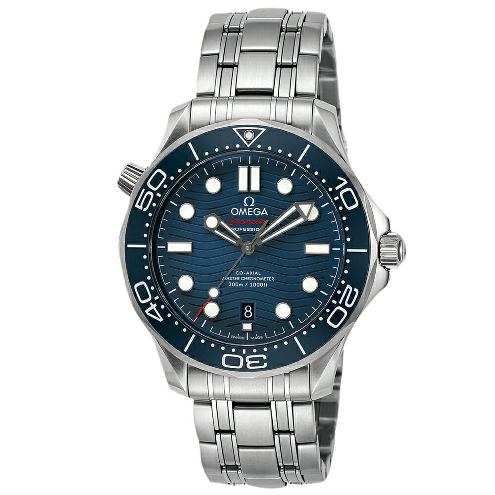 【予約会対象品】 オメガ OMEGA 腕時計 メンズウォッチ シーマスターダイバー 300M 210.30.42.20.03.001 ブルー 【お取り寄せ】