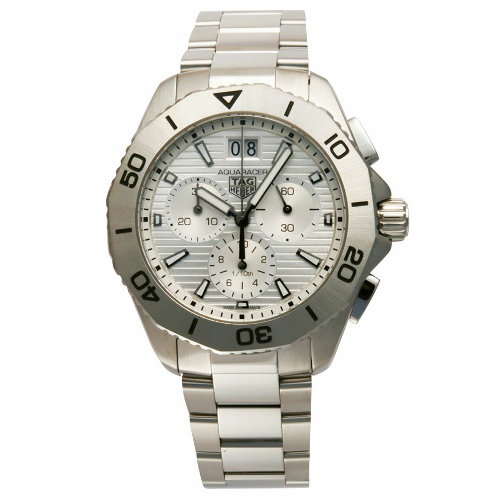 【予約会対象品】 タグホイヤー TAG HEUER 腕時計 メンズウォッチ アクアレーサー CBP1111.BA0627 シルバー 【お取り寄せ】