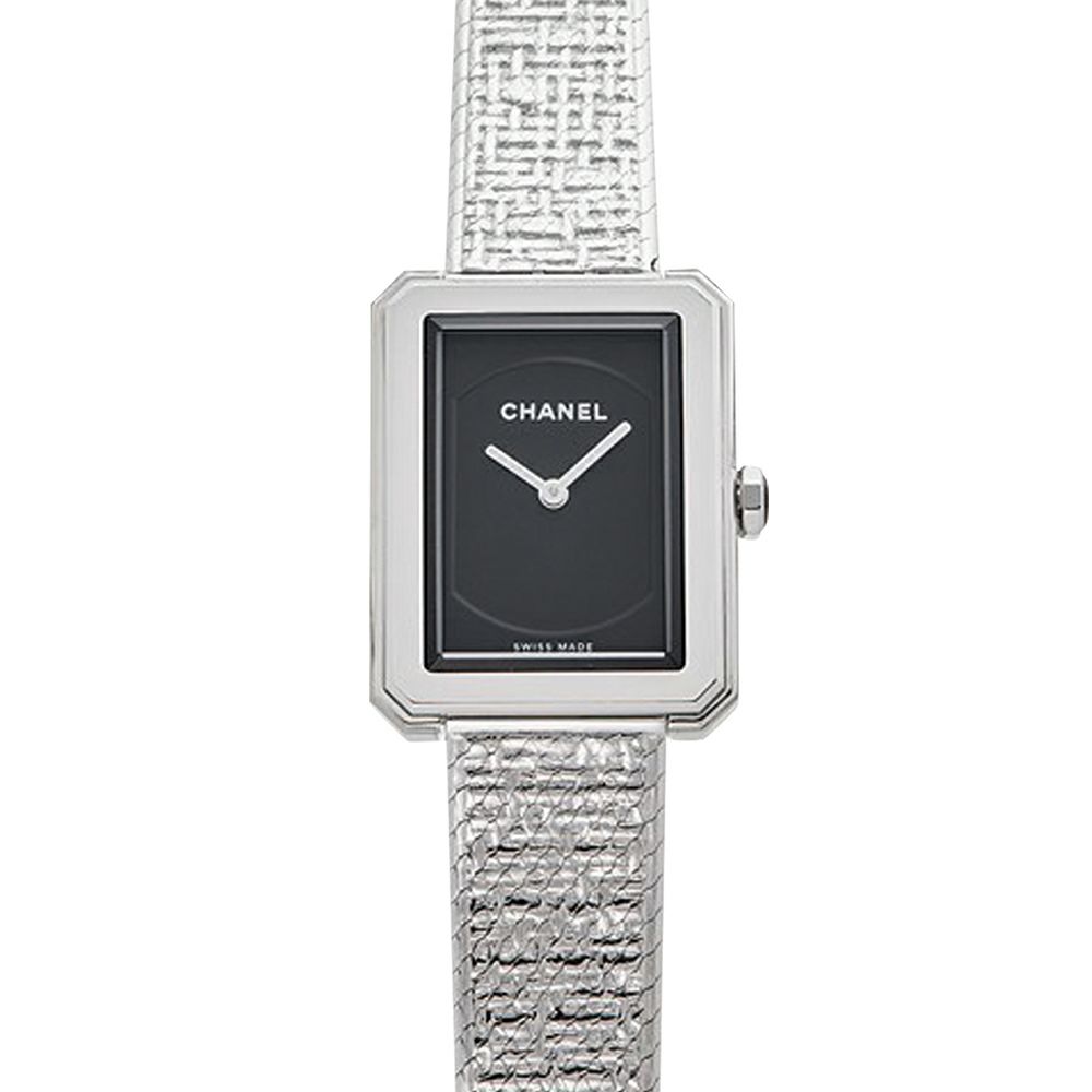 【予約会対象品】 シャネル CHANEL 腕時計 レディースウォッチ ボーイフレンド ツイード H4876 ブラック スモール 【お取り寄せ】