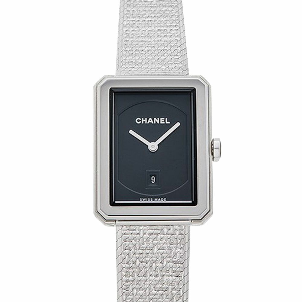 【予約会対象品】 シャネル CHANEL 腕時計 レディースウォッチ ボーイフレンド ツイード H4878 ブラック ミディアム 【お取り寄せ】