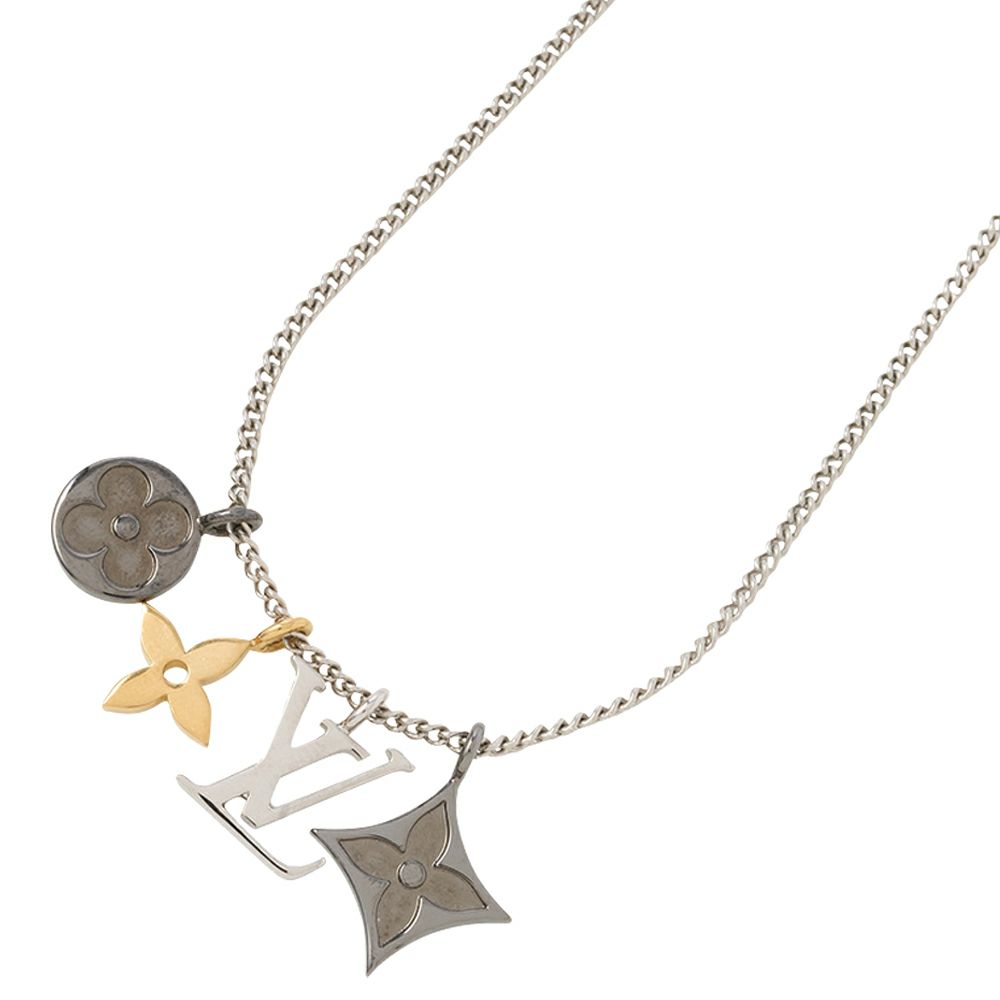 【予約会対象品】 ルイヴィトン LOUIS VUITTON ネックレス M00521 シルバー 【お取り寄せ】