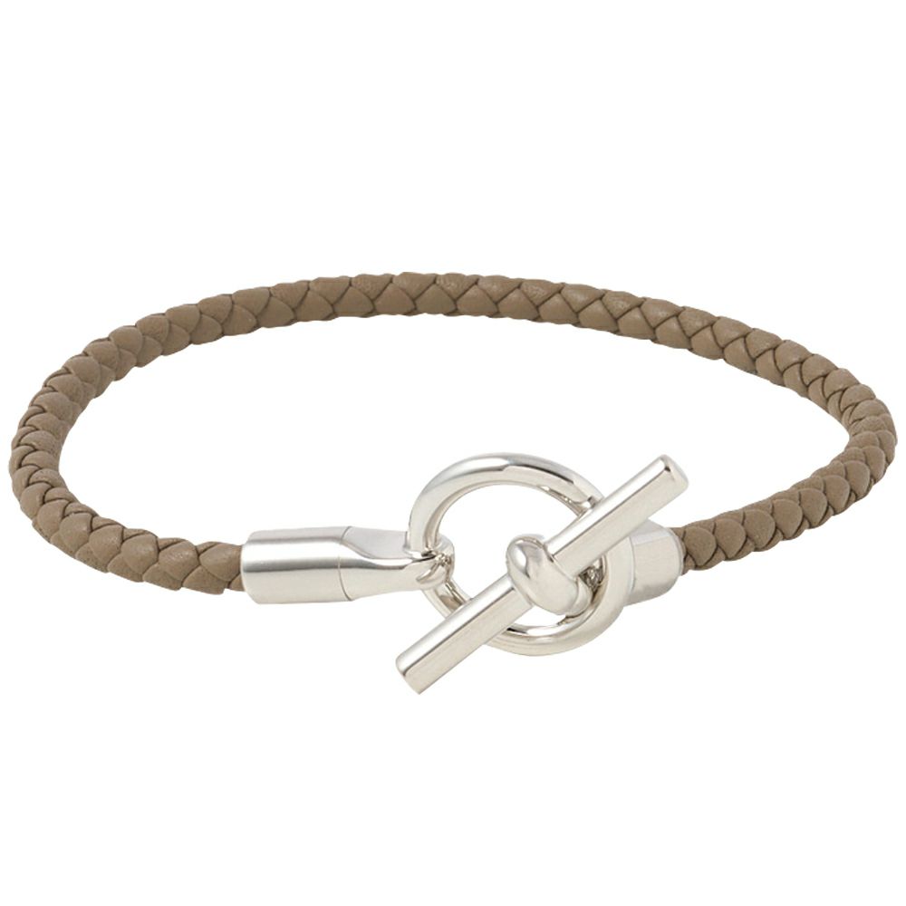 【予約会対象品】 エルメス HERMES ブレスレット グレナン H071681FP グレー 【お取り寄せ】
