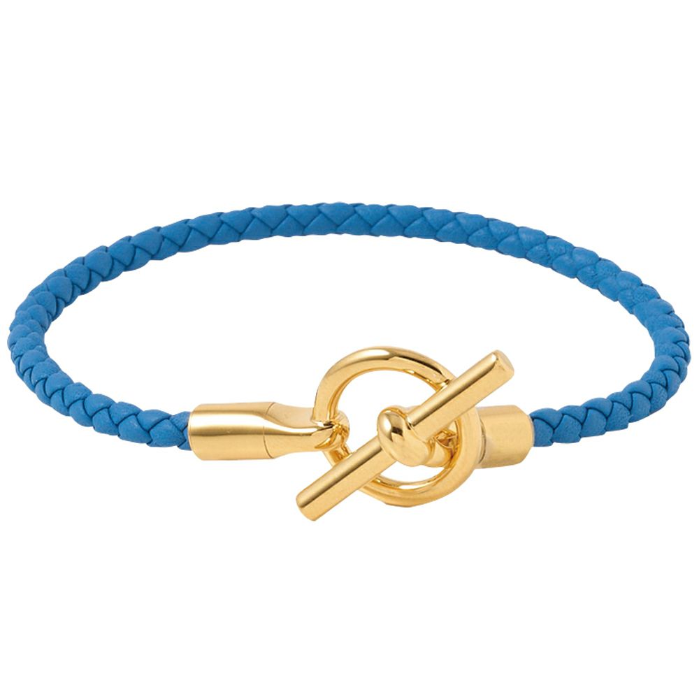 【予約会対象品】 エルメス HERMES ブレスレット グレナン H071681F ブルー 【お取り寄せ】