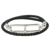 【予約会対象品】 エルメス HERMES ブレスレット ルリ ドゥブルトゥール H071727FP ブラック 【お取り寄せ】