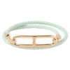 【予約会対象品】 エルメス HERMES ブレスレット ルリ ドゥブルトゥール H071727FO グリーン 【お取り寄せ】