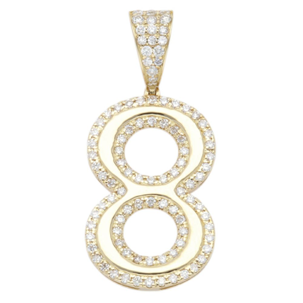 【予約会対象品】 ジュエリー JEWELRY ペンダントトップ ダイヤモンド ゴールド K18イエローゴールド/ダイヤモンドトップ NO8 【お取り寄せ】