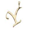 【予約会対象品】 ジュエリー JEWELRY ペンダントトップ 地金 ゴールド K18イエローゴールド ペンダントトップ イニシャル 【お取り寄せ】