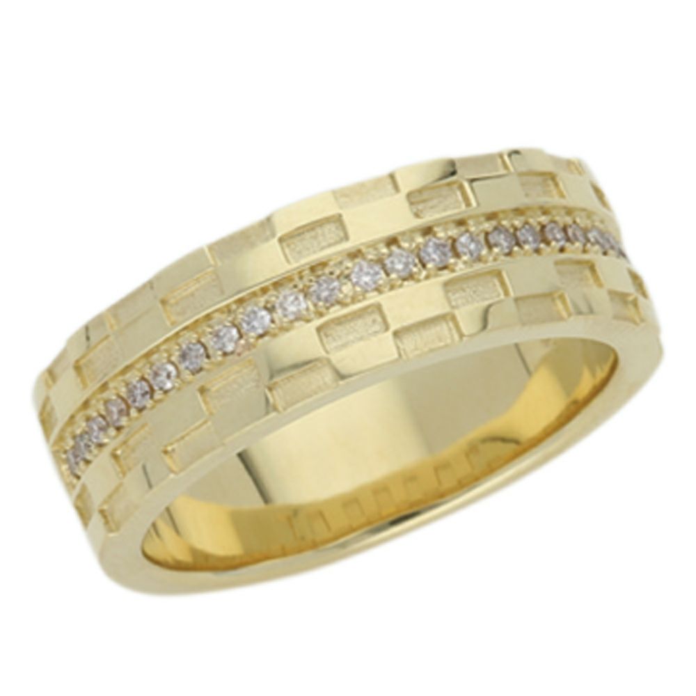 【予約会対象品】 ジュエリー JEWELRY メンズリング ダイヤモンド ゴールド K18イエローゴールド/ダイヤモンド リング 【お取り寄せ】