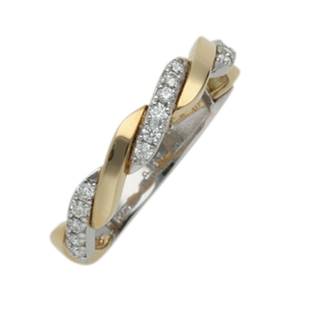 【予約会対象品】 ジュエリー JEWELRY コンビカラーリング ダイヤモンド マルチカラー プラチナ/K18イエロー リング 【お取り寄せ】