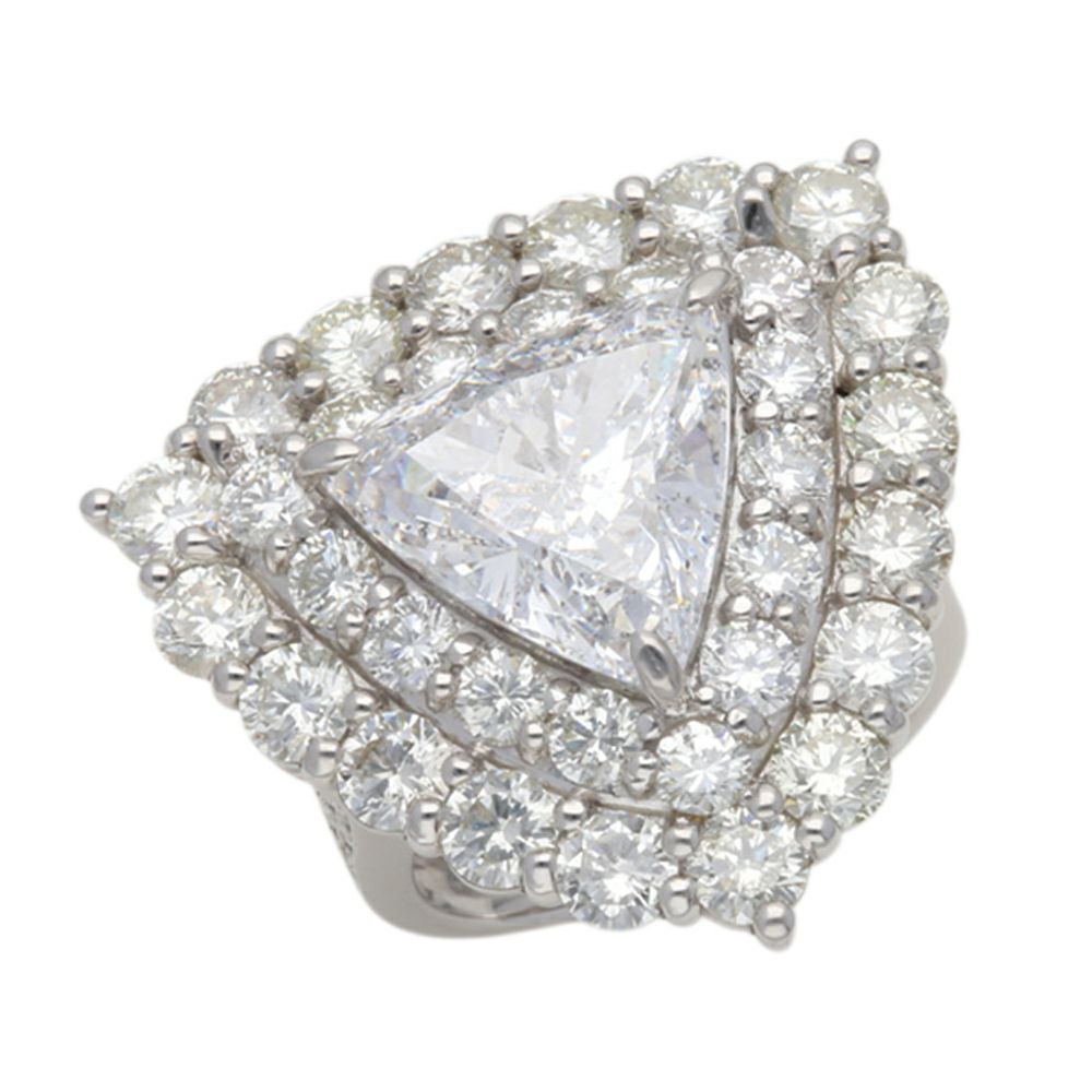 【予約会対象品】 ハイジュエリー HIGH　JEWELRY 希少リング ダイヤモンド 透明 プラチナ/ダイヤモンド リング 【お取り寄せ】