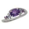 【予約会対象品】 ジュエリー JEWELRY 2月誕生石リング アメジスト シルバー プラチナ/アメシスト リング 【お取り寄せ】