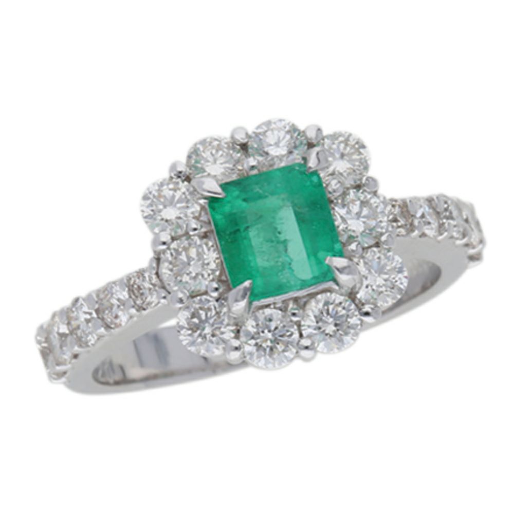 【予約会対象品】 ジュエリー JEWELRY 5月誕生石リング エメラルド シルバー プラチナ/エメラルド リング 【お取り寄せ】