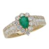 【予約会対象品】 ジュエリー JEWELRY 5月誕生石リング エメラルド ゴールド K18イエローゴールド/エメラルド リング 【お取り寄せ】