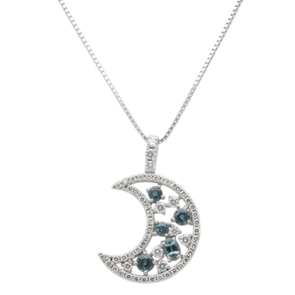 【予約会対象品】 ジュエリー JEWELRY 6月誕生石ネックレス アレキサンドライト シルバー プラチナ/アレキサンドライト ネックレス 【お取り寄せ】