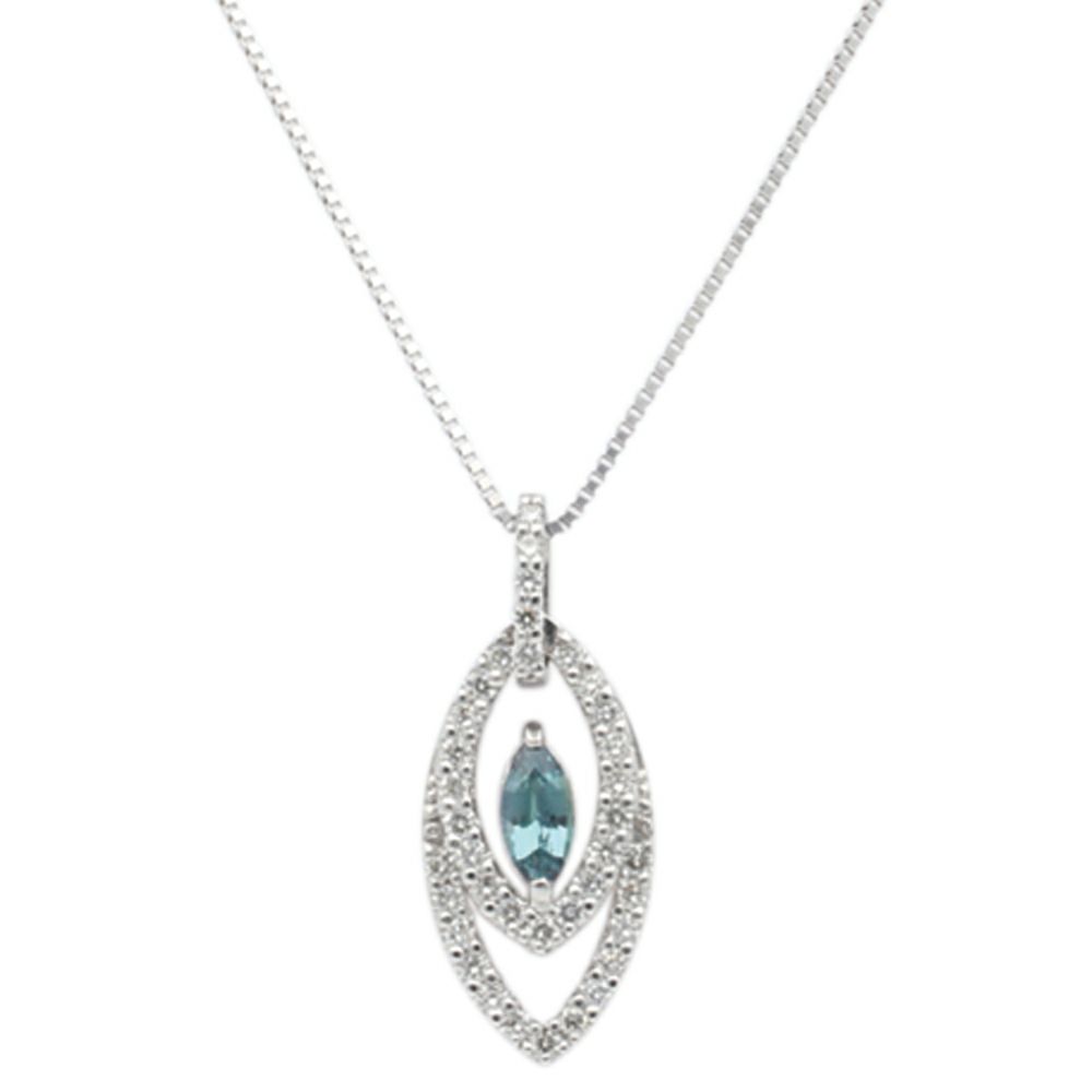 【予約会対象品】 ジュエリー JEWELRY 6月誕生石ネックレス アレキサンドライト シルバー プラチナ/アレキサンドライト ネックレス 【お取り寄せ】