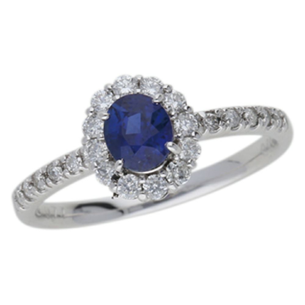 【予約会対象品】 ジュエリー JEWELRY 9月誕生石リング サファイア シルバー プラチナ/サファイア リング 【お取り寄せ】