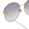 【予約会対象品】 グッチ GUCCI サングラス 1281/SK 001 ゴールド 【お取り寄せ】