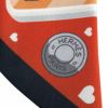 【予約会対象品】 エルメス HERMES スカーフ ツイリー エルメス・ストーリー H063875S オレンジ 【お取り寄せ】