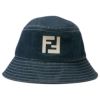 【予約会対象品】 フェンディ FENDI バケットハット 帽子 FXQ958 ARR1 F0QA2 ネイビー 【お取り寄せ】