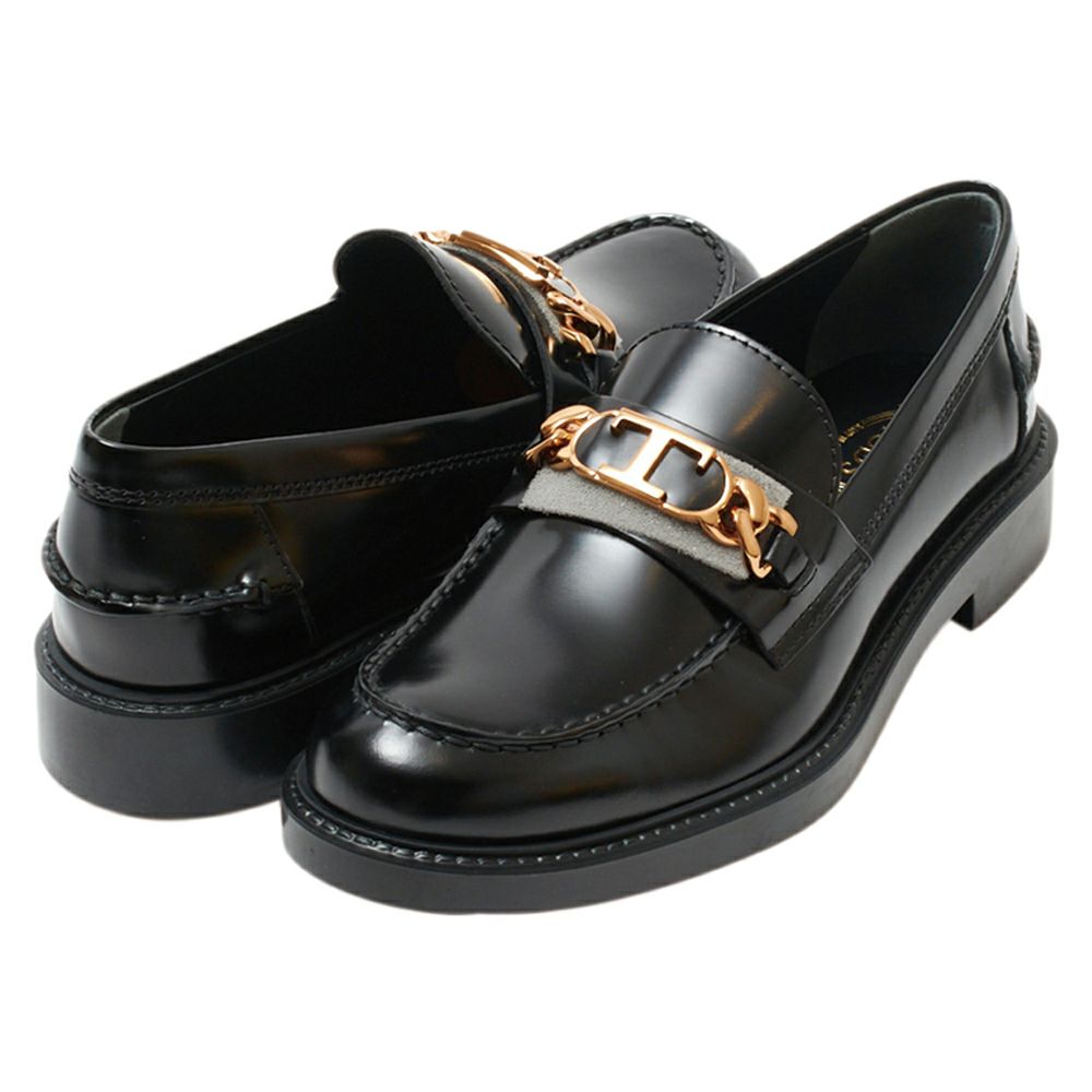 【予約会対象品】 トッズ TOD’S ローファー XXW59C0EW00 SHA ブラック 【お取り寄せ】