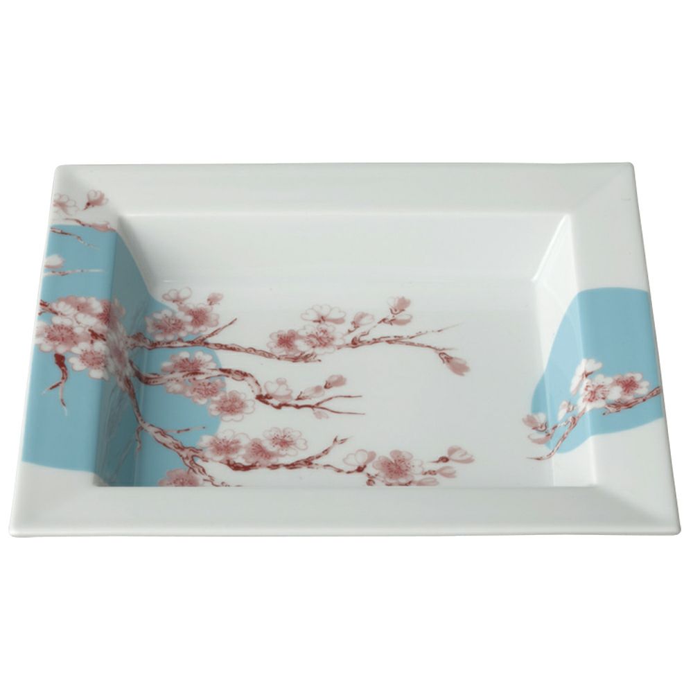 【予約会対象品】 マイセン MEISSEN プレート 置物 ディッシュ 桜 53274/79A444 ホワイト 【お取り寄せ】