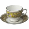 【予約会対象品】 ウェッジウッド WEDGWOOD ティーカップ カップ＆ソーサー フロレンティーン シトロン ティーカップ＆ソーサー(リー） 1070726 イエロー 【お取り寄せ】