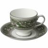 【予約会対象品】 ウェッジウッド WEDGWOOD ティーカップ カップ＆ソーサー フロレンティーンヴェルデ ティーカップ＆ソーサー（リー） 1070851 グリーン 【お取り寄せ】