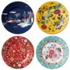 【予約会対象品】 ウェッジウッド WEDGWOOD プレート セット ワンダーラスト プレート20cm 4枚セット 40031712 マルチカラー 【お取り寄せ】