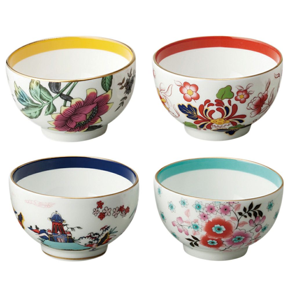 【予約会対象品】 ウェッジウッド WEDGWOOD プレート セット ワンダーラスト スモールボウル 4個セット 40023882 マルチカラー 【お取り寄せ】