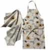 【予約会対象品】 マリメッコ MARIMEKKO キッチン雑貨 エプロン ウニッコ アニバーサリー テキスタイル 3点セット 73431-922 グレー 【お取り寄せ】