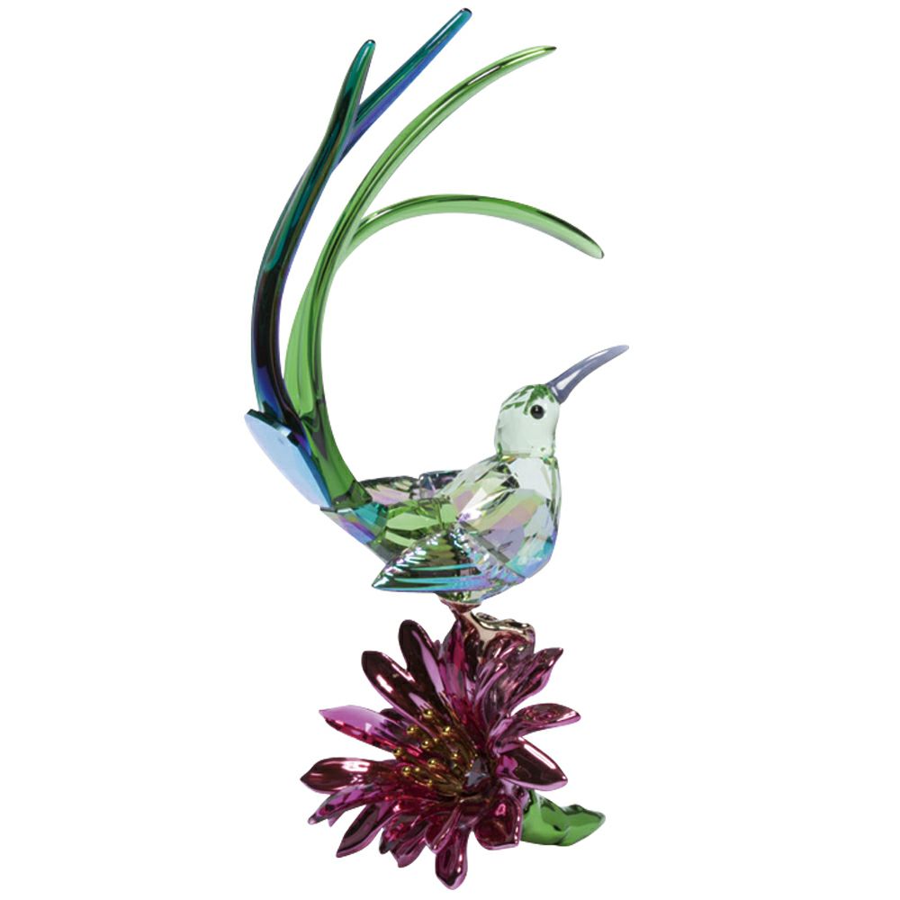 【予約会対象品】 スワロフスキー SWAROVSKI 置物 フィギュアオーナメント Idyllia シュガーバードとサボテンの花 5675166 マルチカラー 【お取り寄せ】