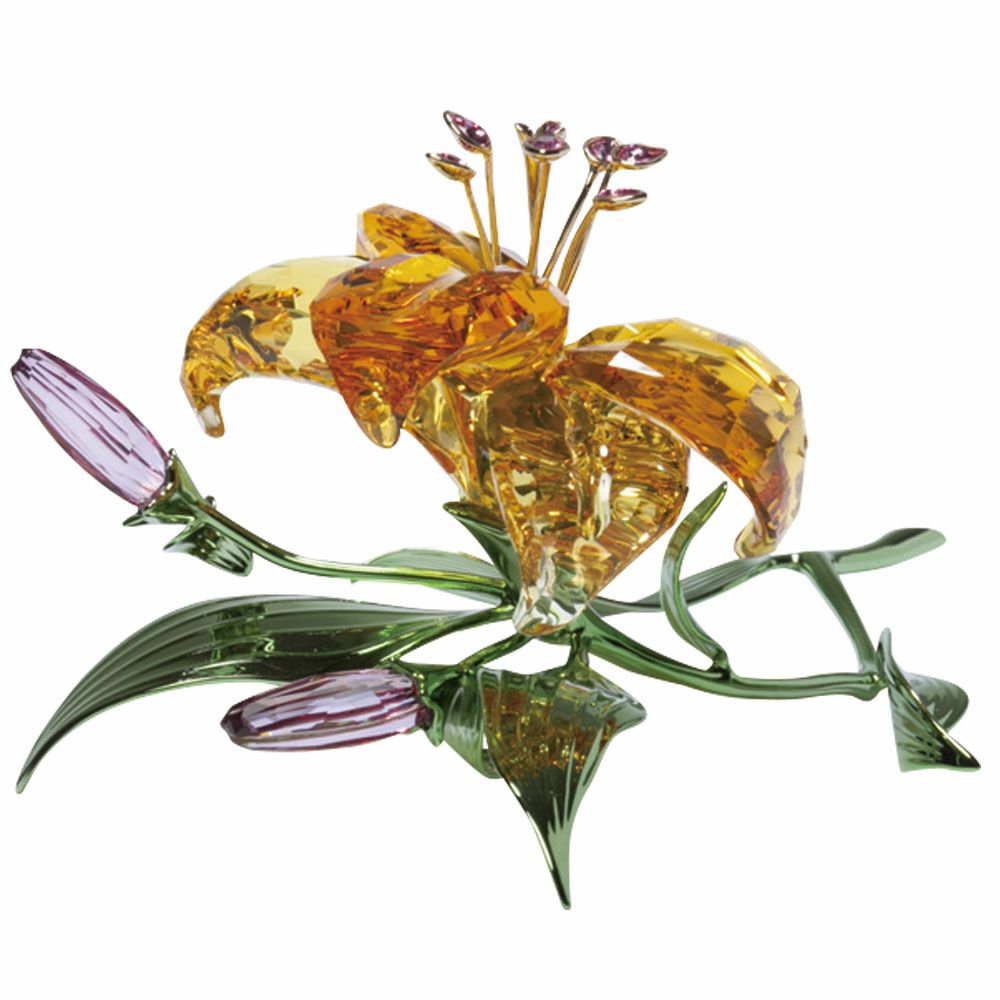 【予約会対象品】 スワロフスキー SWAROVSKI 置物 フィギュアオーナメント Florere ユリ（L） 5671725 マルチカラー 【お取り寄せ】