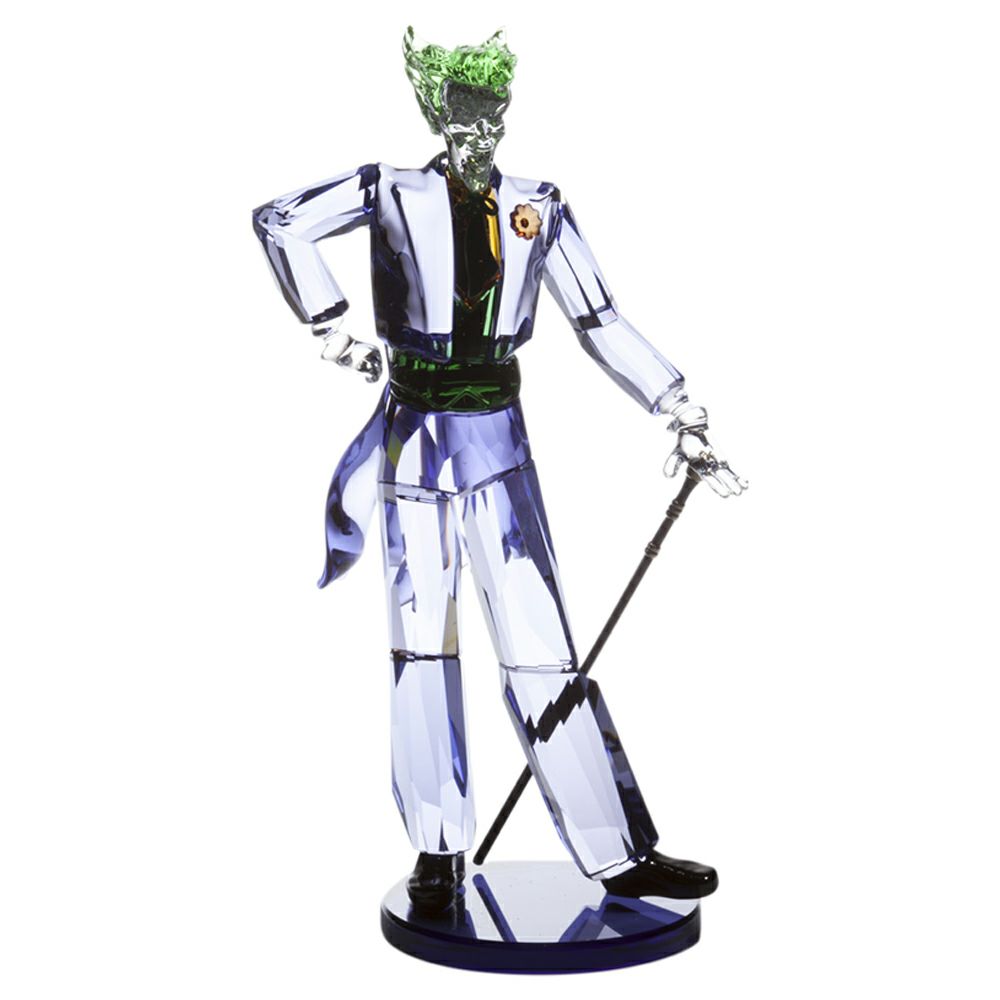 【予約会対象品】 スワロフスキー SWAROVSKI 置物 フィギュアオーナメント DC ジョーカー 5630604 パープル 【お取り寄せ】
