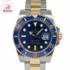 【予約会対象品】 【リユース品】 ロレックス ROLEX 腕時計 メンズウォッチ サブマリーナーデイト 116613LB ゴールド 【お取り寄せ】