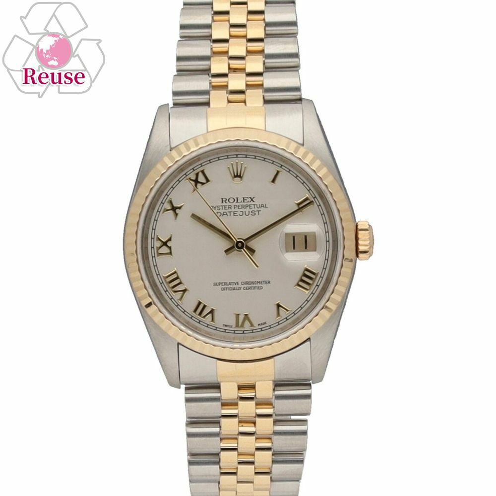 【予約会対象品】 【リユース品】 ロレックス ROLEX 腕時計 メンズウォッチ デイトジャスト 16233 ゴールド 【お取り寄せ】