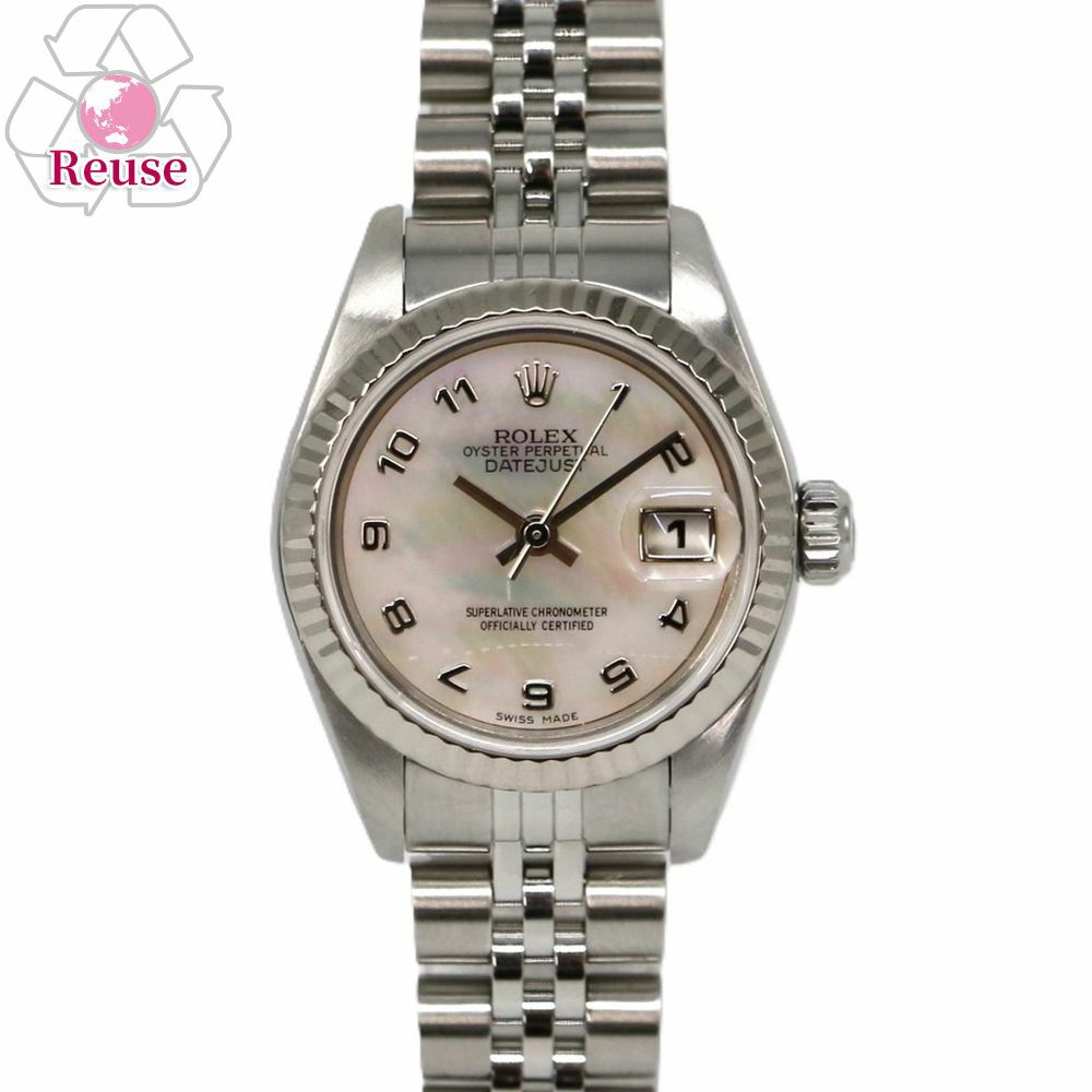 【予約会対象品】 【リユース品】 ロレックス ROLEX 腕時計 レディースウォッチ デイトジャスト 79174NA シルバー 【お取り寄せ】