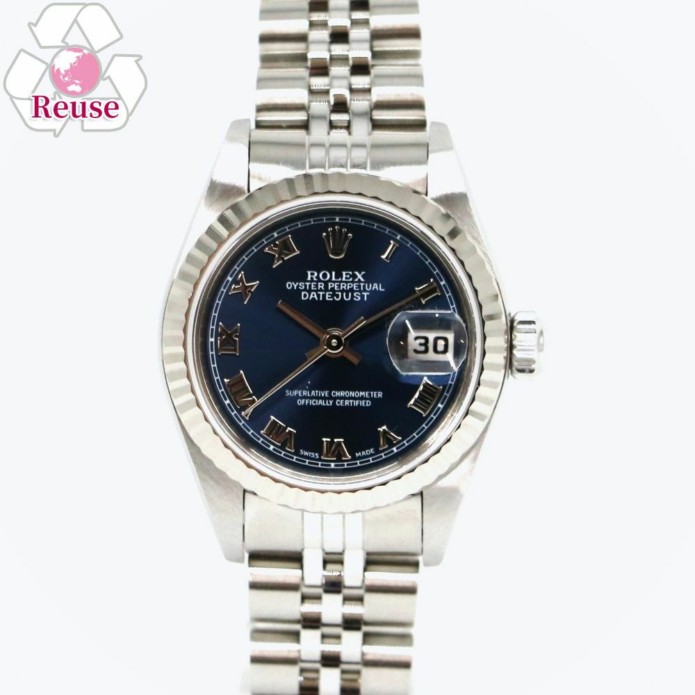 【予約会対象品】 【リユース品】 ロレックス ROLEX 腕時計 レディースウォッチ デイトジャスト 79174 シルバー 【お取り寄せ】