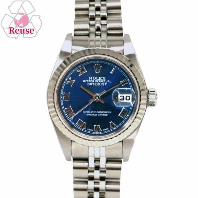 【予約会対象品】 【リユース品】 ロレックス ROLEX 腕時計 レディースウォッチ デイトジャスト 79174 シルバー 【お取り寄せ】
