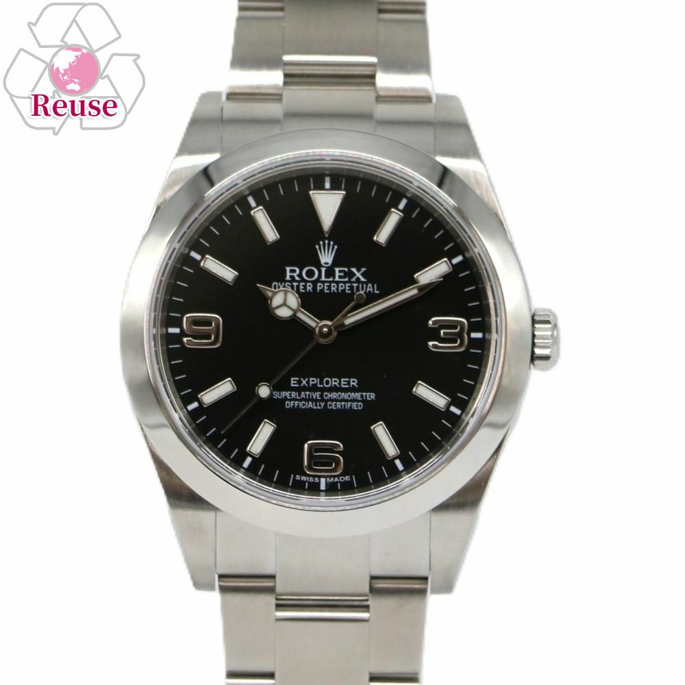 【予約会対象品】 【リユース品】 ロレックス ROLEX 腕時計 メンズウォッチ エクスプローラー1 214270 シルバー 【お取り寄せ】