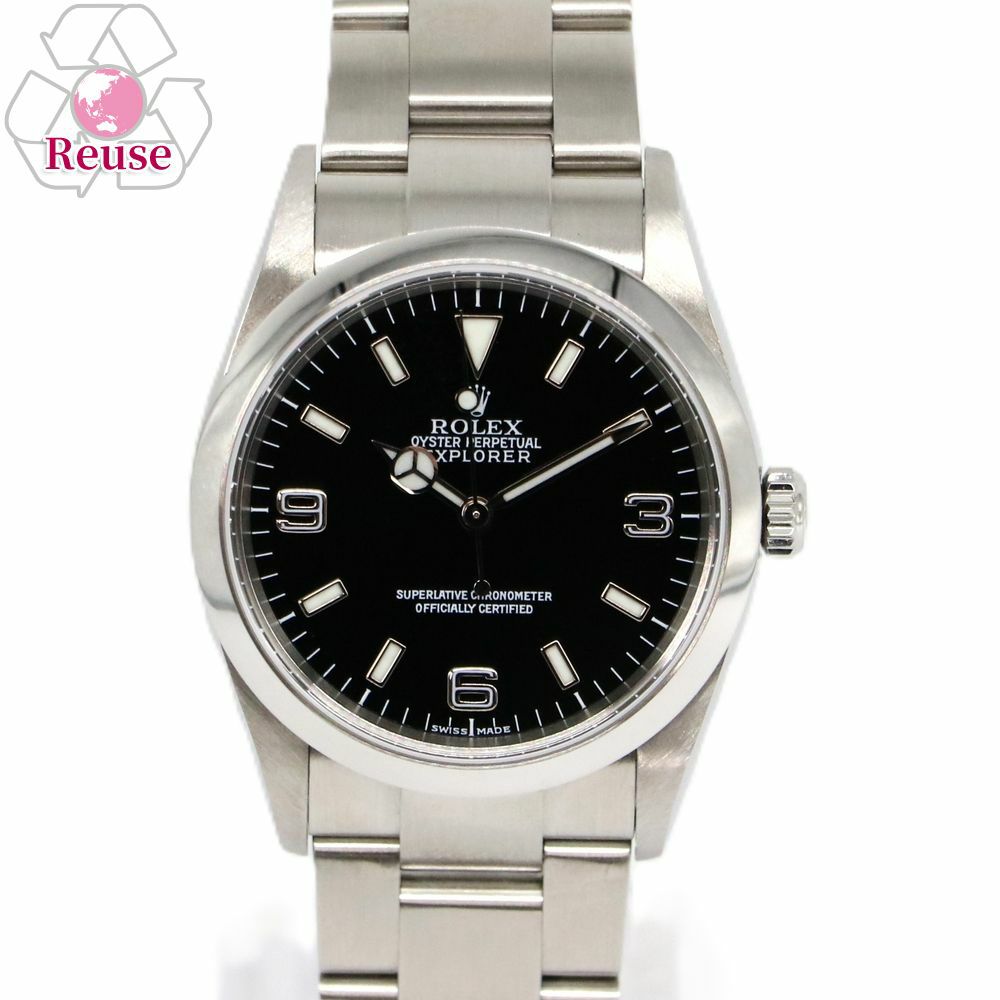 【予約会対象品】 【リユース品】 ロレックス ROLEX 腕時計 メンズウォッチ エクスプローラー1 114270 シルバー 【お取り寄せ】