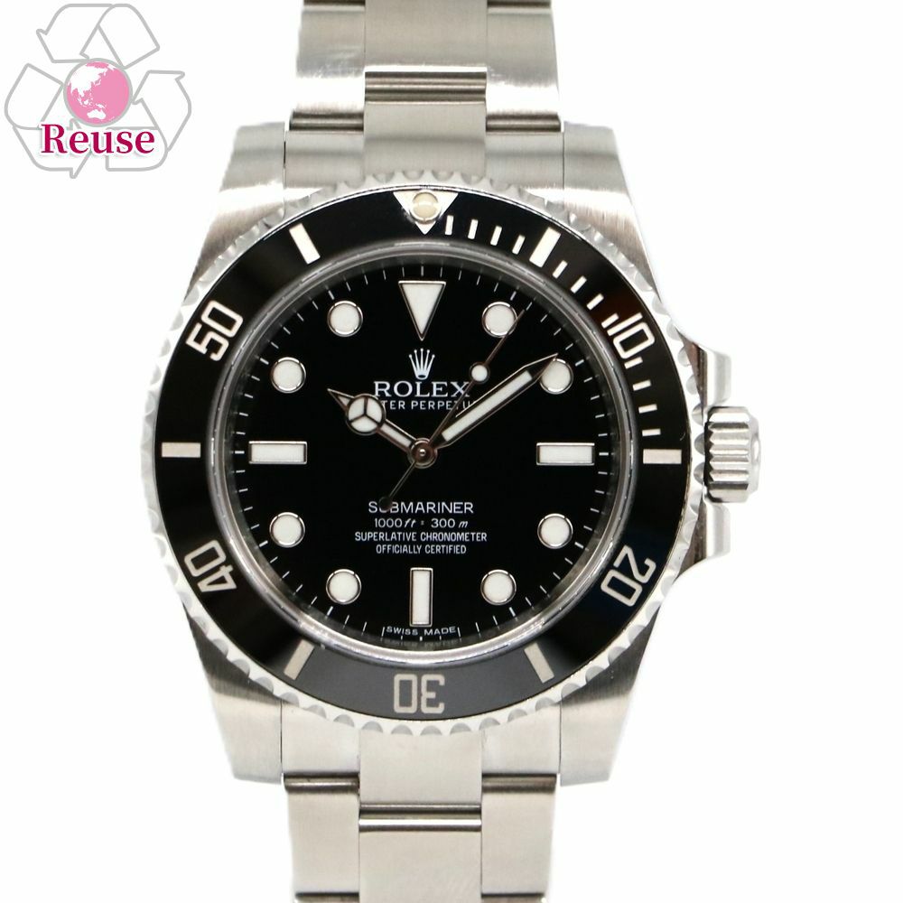【予約会対象品】 【リユース品】 ロレックス ROLEX 腕時計 メンズウォッチ サブマリーナー 114060 シルバー 【お取り寄せ】