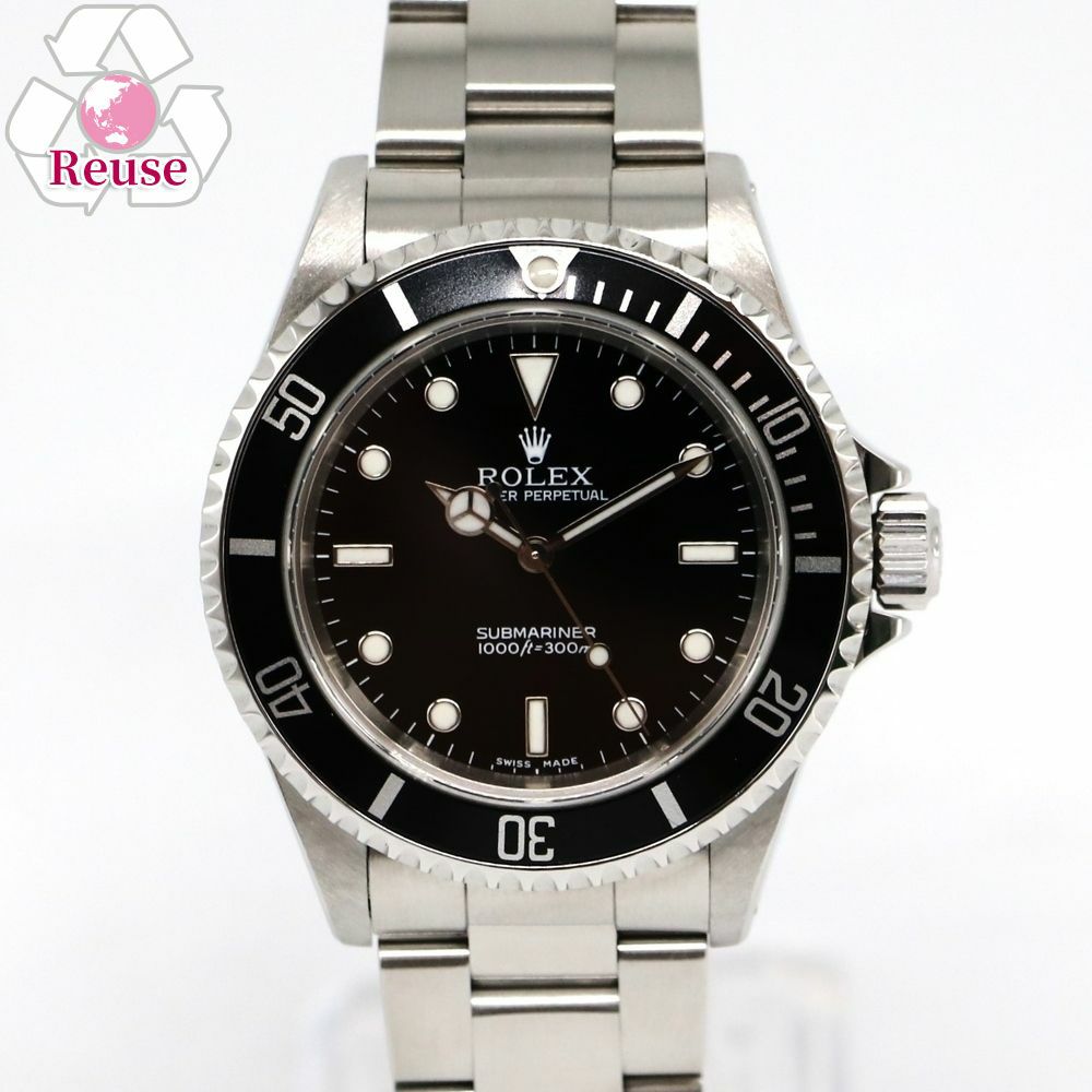 【予約会対象品】 【リユース品】 ロレックス ROLEX 腕時計 メンズウォッチ サブマリーナー 14060M シルバー 【お取り寄せ】