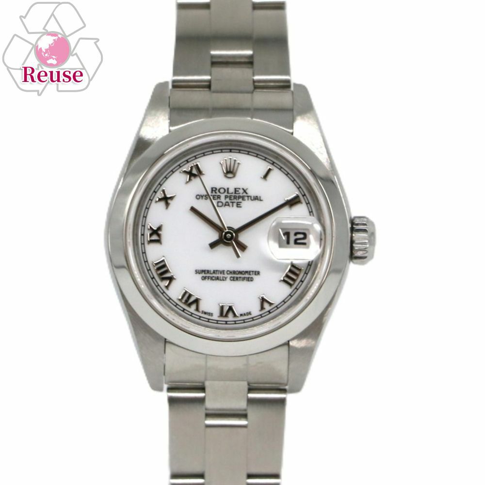 【予約会対象品】 【リユース品】 ロレックス ROLEX 腕時計 レディースウォッチ オイスターパーペチュアル 79160 シルバー 【お取り寄せ】