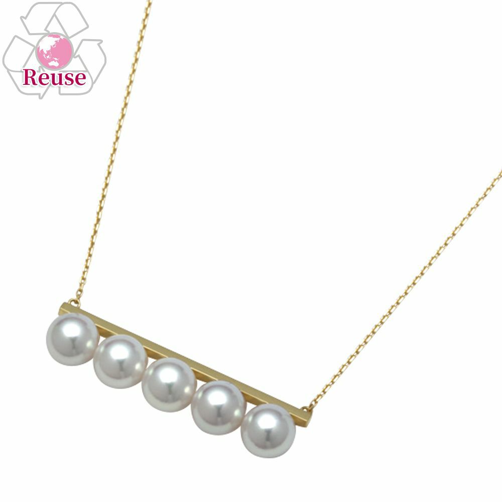 【予約会対象品】 【リユース品】 タサキ TASAKI アクセサリー ネックレス バランス シグネイチャーネックレス P-15884 ゴールド 【お取り寄せ】