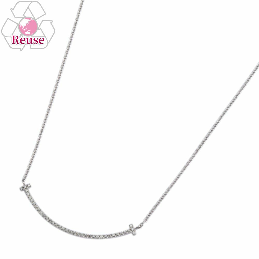 【予約会対象品】 【リユース品】 ティファニー TIFFANY＆CO アクセサリー ネックレス Tスマイル ペンダント（スモール） シルバー 【お取り寄せ】